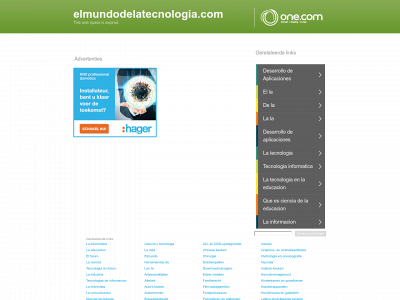 elmundodelatecnologia.com snapshot