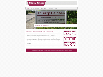 thierrybalcaen.be snapshot