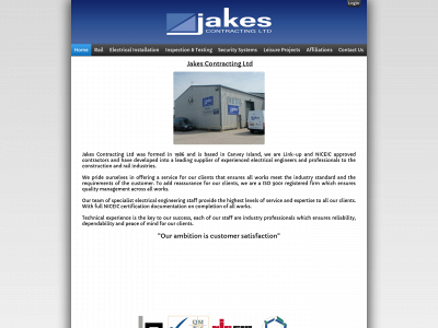 jakes-contracting.co.uk snapshot