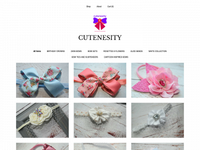 cutenesity.co.uk snapshot