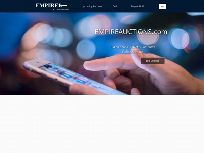 empireauctions.com snapshot