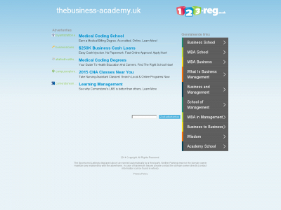 thebusiness-academy.uk snapshot