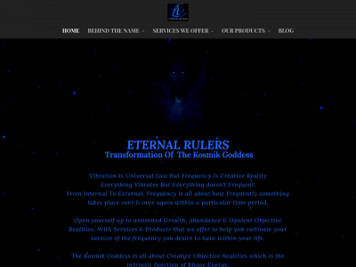 www.eternalrulers.com snapshot