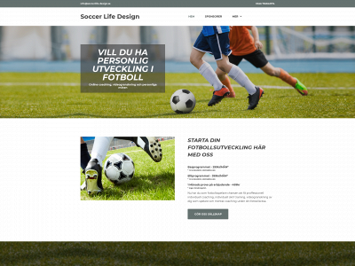 soccerlife-design.se snapshot