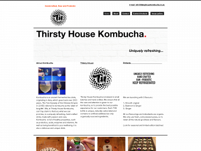 thirstyhousekombucha.co.uk snapshot