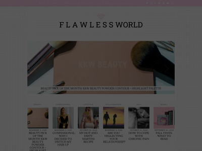 flawlessworld.blog snapshot