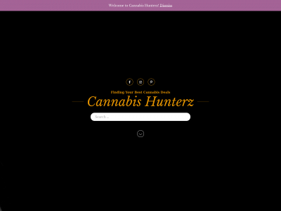 cannabishunterz.com snapshot