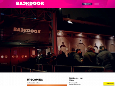 backdooramsterdam.com snapshot