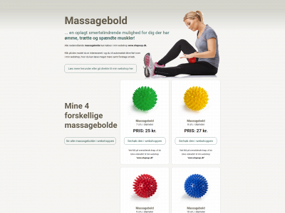 massagebolde.dk snapshot
