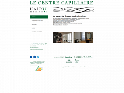 lecentrecapillaire.fr snapshot