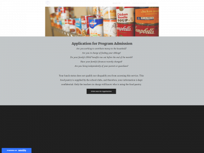 tchsfoodpantry.weebly.com snapshot