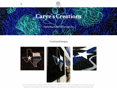 caryes-creations.com snapshot