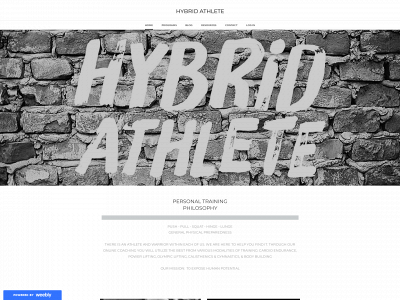 hybrid-athlete.weebly.com snapshot
