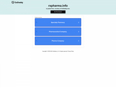 rxpharma.info snapshot