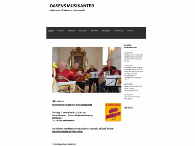 oasensmusikanter.123hjemmeside.dk snapshot