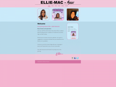 ellie-mac.co.uk snapshot