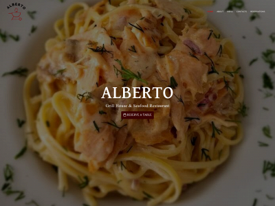 albertorestaurantkos.com snapshot