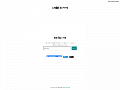 healthstriver.com snapshot