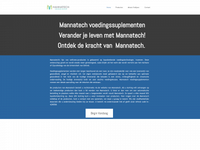 mannatech.be snapshot