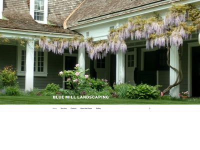 bluemilllandscaping.com snapshot