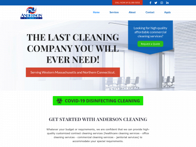 andersoncleaning.com snapshot