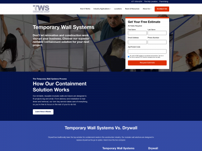 www.tempwallsystems.com snapshot