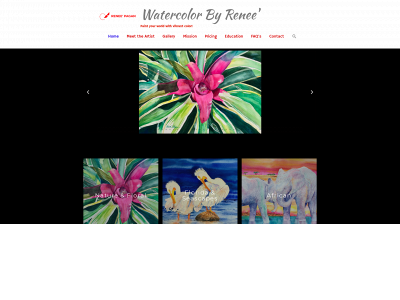 watercolorbyrenee.com snapshot
