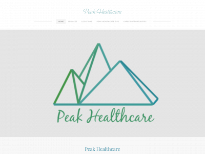 www.peakhealthcaremaryland.com snapshot