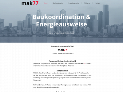 mak77.com snapshot