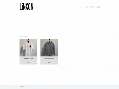 linxonwear.com snapshot