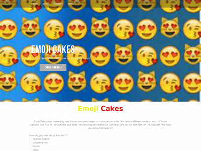 emojicakes.weebly.com snapshot