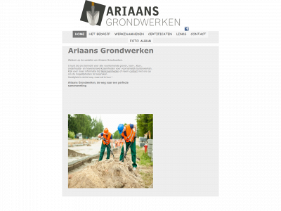 ariaansgrondwerken.nl snapshot