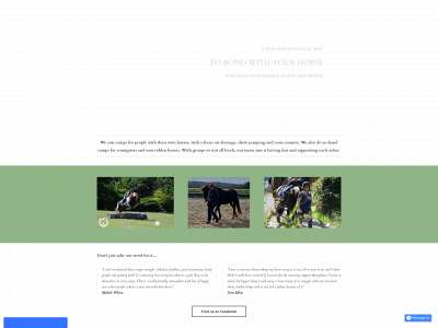 www.equestriancamps.co.uk snapshot
