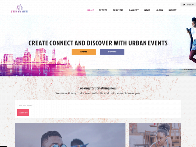 urbanevents.co.uk snapshot