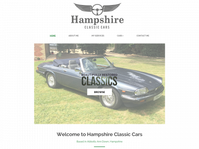 hampshireclassiccars.co.uk snapshot