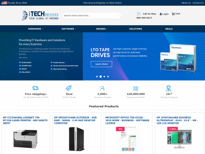 www.itechdevices.com snapshot
