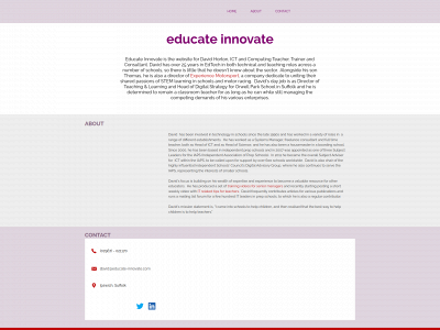 educate-innovate.com snapshot