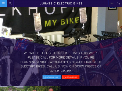 jurassic-electric.co.uk snapshot