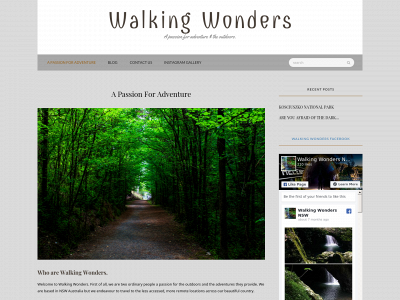 walkingwonders.com.au snapshot