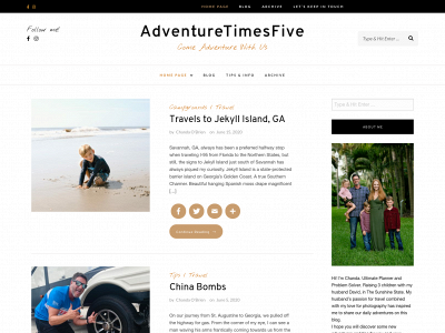 adventuretimesfive.com snapshot