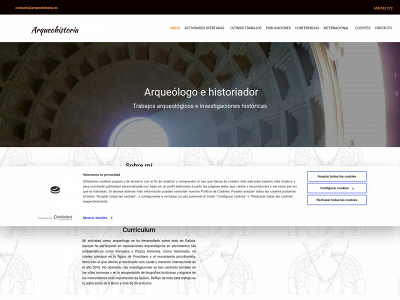 www.arqueohistoria.es snapshot