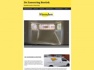 dezonweringboetiek.nl snapshot