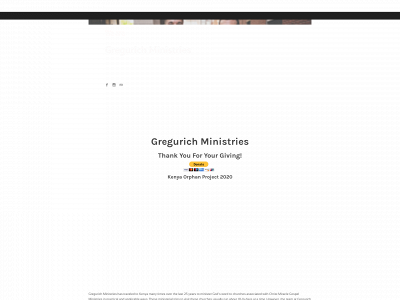 www.gregurichministries.org snapshot