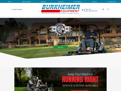 www.burkheimerequipment.com snapshot