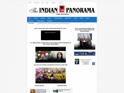 theindianpanorama.news snapshot