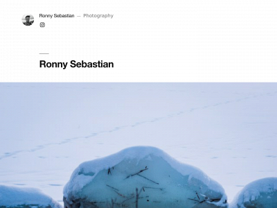 ronnysebastian.com snapshot