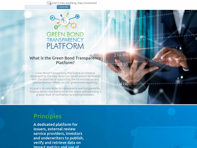 greenbondtransparency.com snapshot