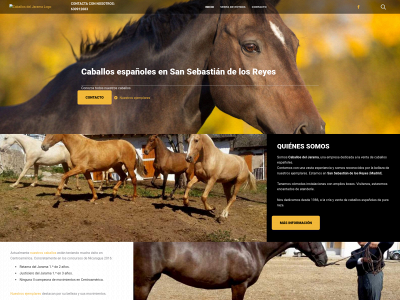 www.caballosdeljarama.com snapshot