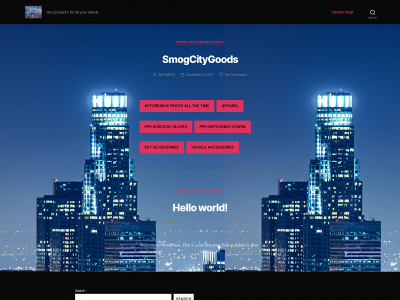 smogcitygoods.com snapshot