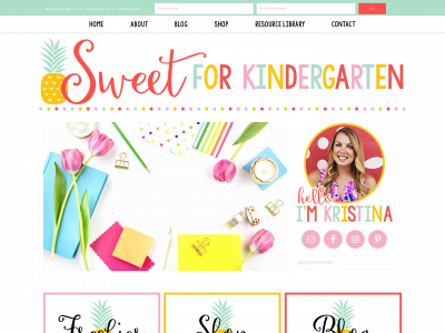 sweetforkindergarten.com snapshot